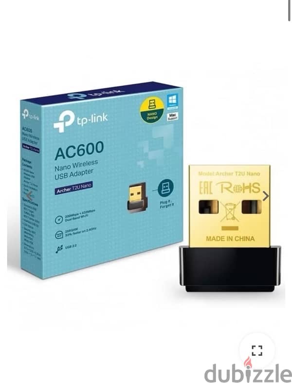 Archer T60OU Nano | AC600 Nano Wireless USB Adapter | TP-Link Egypt 0