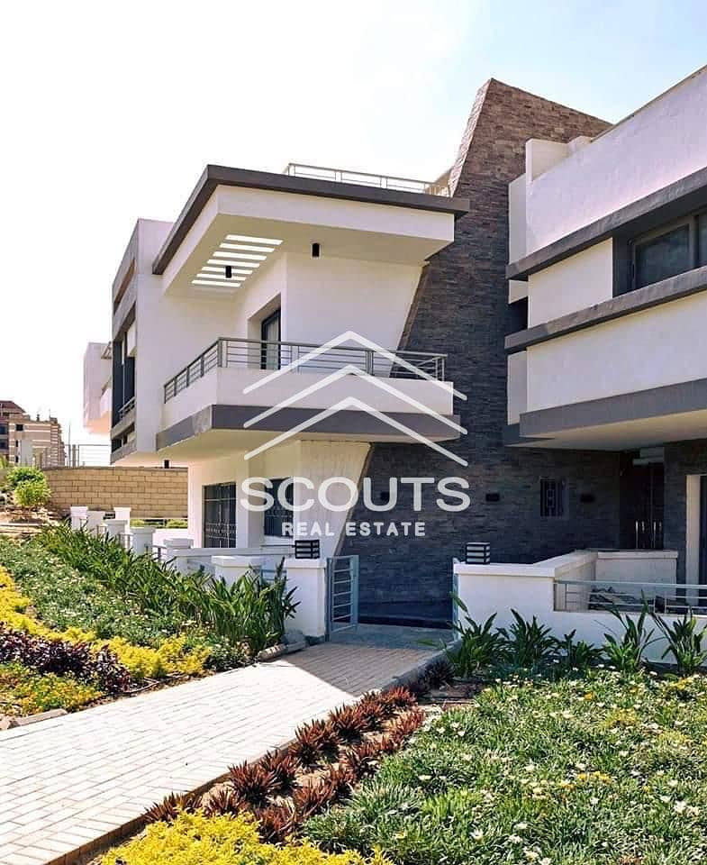 Apartment with a special discount, available immediately in Taj City, in front of Cairo Airport, on Suez Road | In installments at the lowest price 0