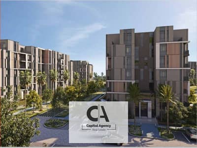 Own a penthouse in the first phase of Hassan Allam in the heart of Mostakbal City Compound, Park Central, with a down payment of only 5% - view lagoon