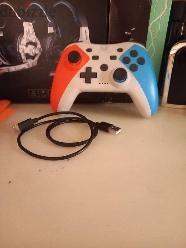 Nintendo Switch controller for gaming included with charger 3