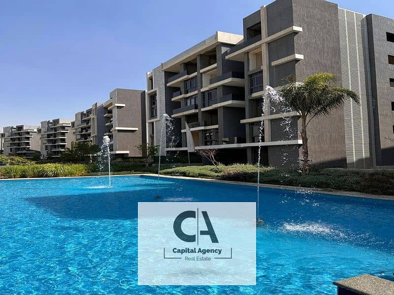 Own an apartment with 10% down payment and ready to move in the heart of October in Sun Capital Compound, with a distinctive view on the landscape 0