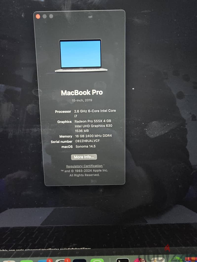 MacBook Pro 15-inch, 2019 (Like New) 2