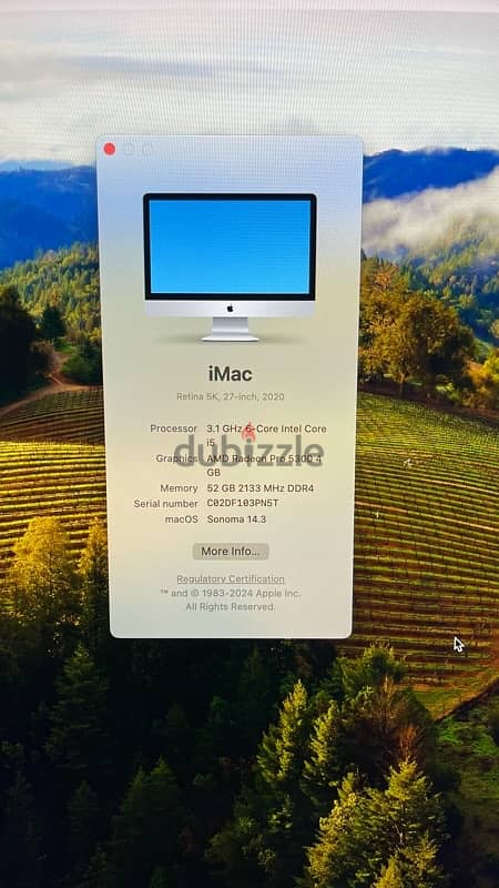 Apple iMac 2020 Core i5 1