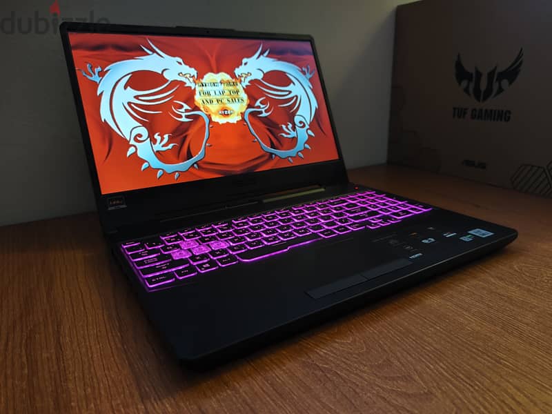 asus tuf f15 i 7 10870H GTX 1660ti 6GB Gaming LapTop  جيل عاشر 3