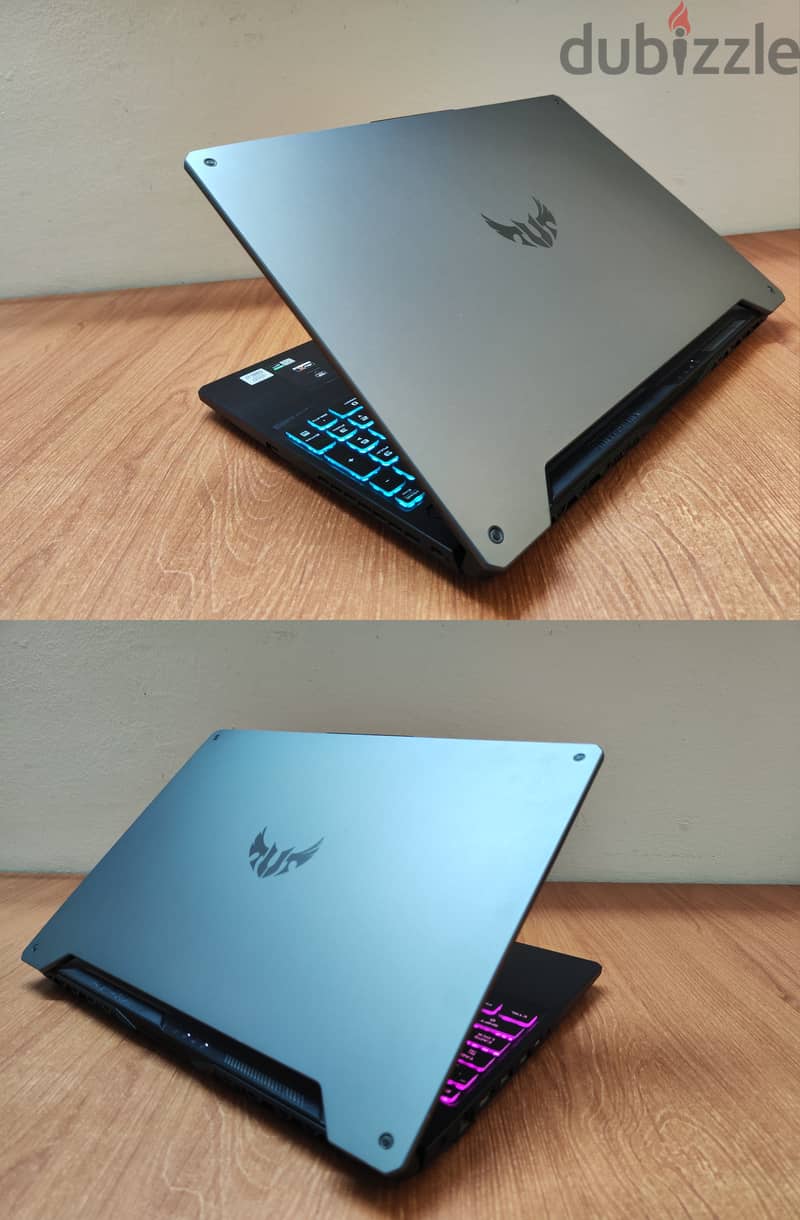 asus tuf f15 i 7 10870H GTX 1660ti 6GB Gaming LapTop  جيل عاشر 5