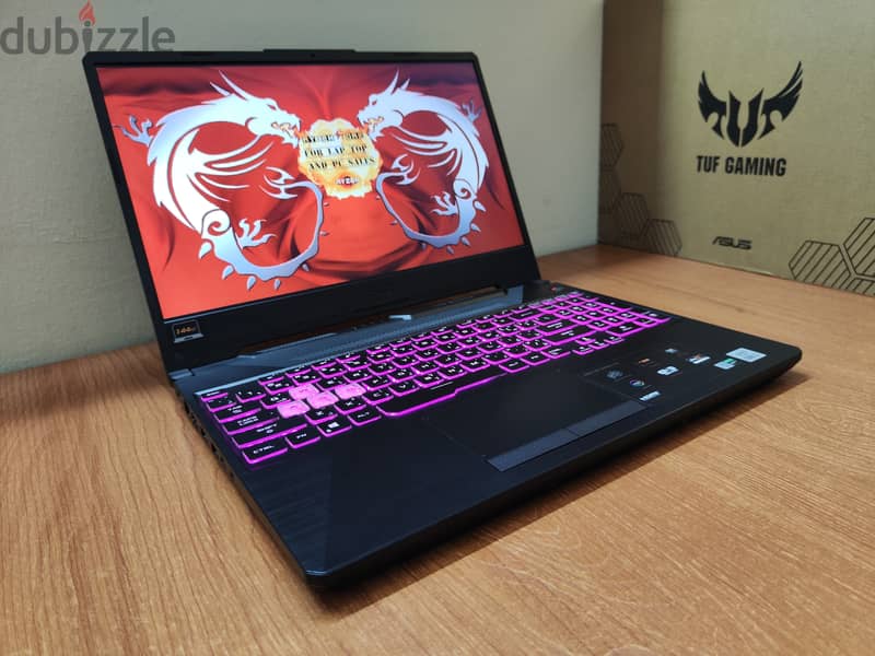 asus tuf f15 i 7 10870H GTX 1660ti 6GB Gaming LapTop  جيل عاشر 10