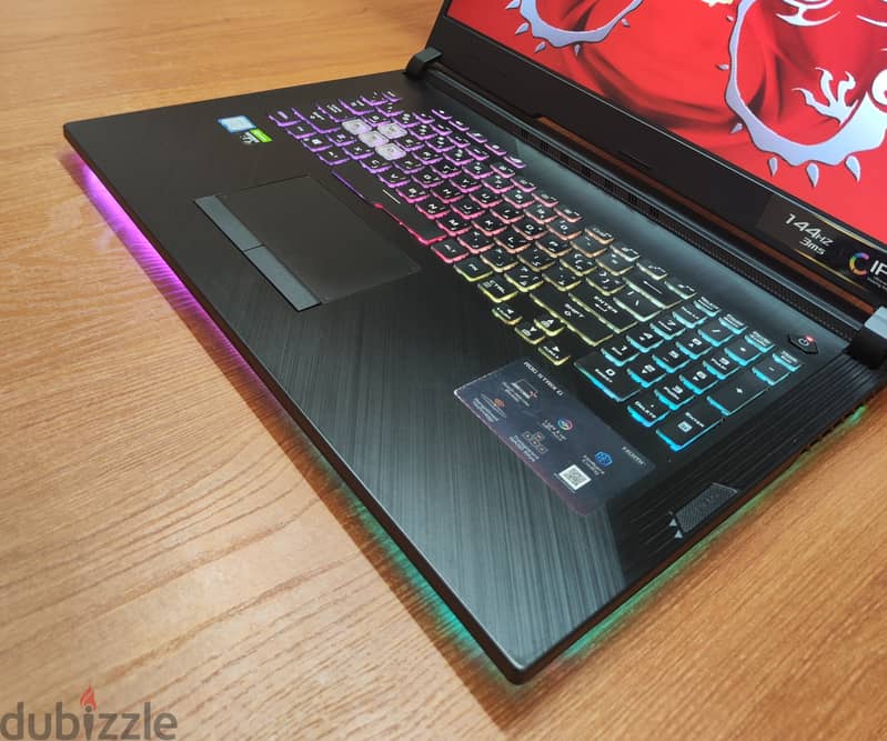 ASUS ROG Strix 17 inch RTX 2070 8GB i7 9750h  شاشة 17 1