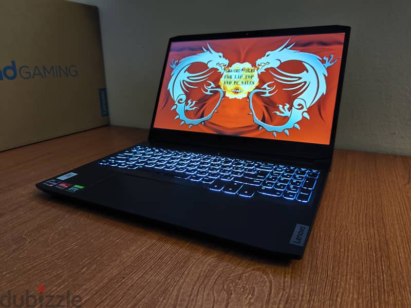 Lenovo ideapad gaming 3 Ryzen 7 5800h RTX 3060 6gb Gaming Laptop 3