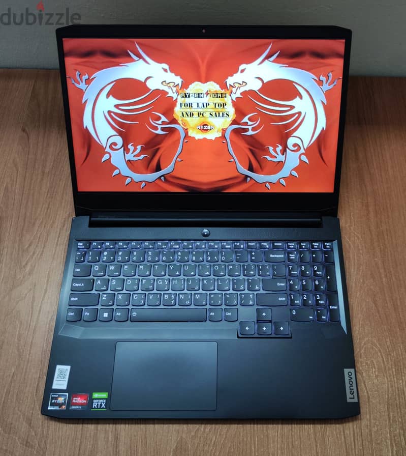 Lenovo ideapad gaming 3 Ryzen 7 5800h RTX 3060 6gb Gaming Laptop 4