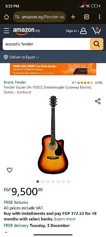 acoustic guitar from fendar 4