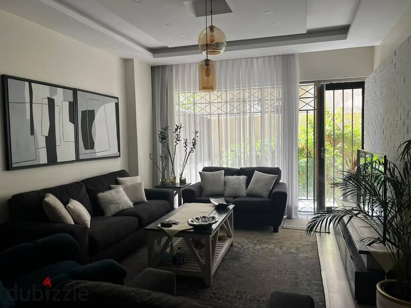 For sale Apartment 155m with garden 7 district Sheikh Zayed ultra lux 0