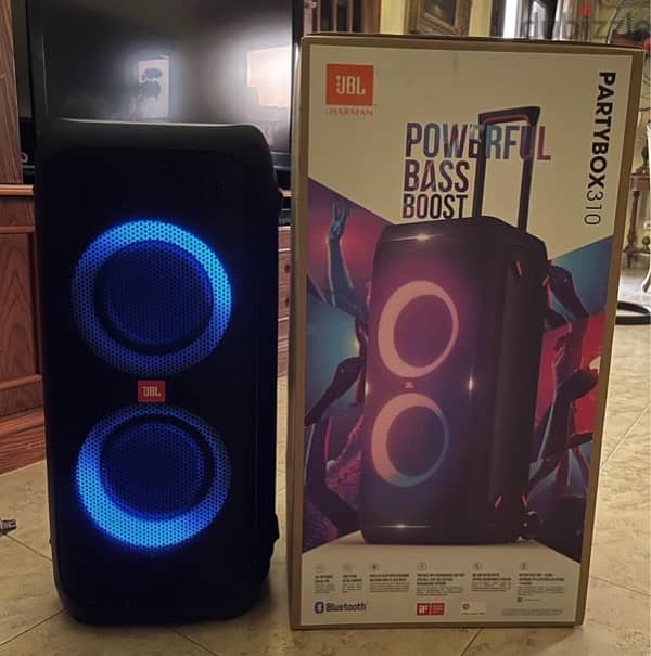 للبيع سماعة JBL PartyBox 310 بحاله ممتازه 0