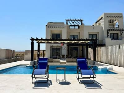 Modern Stand Alone Villa with Heated Pool in Ancient sands el gouna