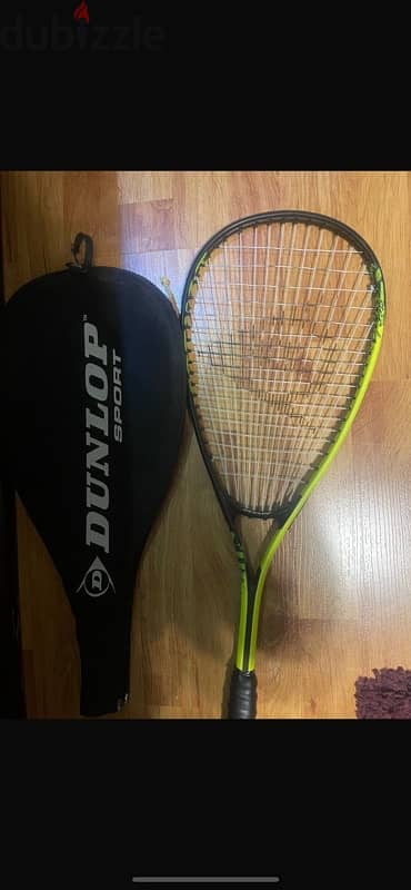 Dunlop squash racket 0