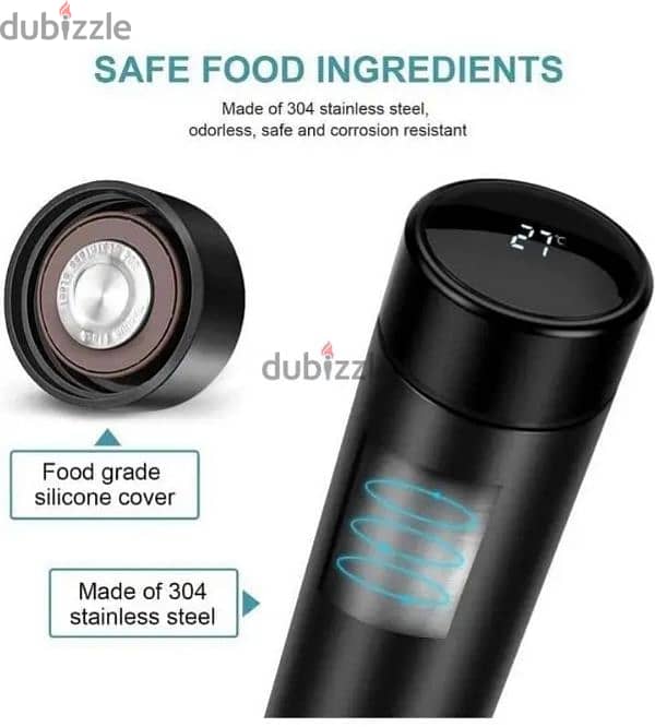 Water bottle/Flask that holds cold or hot water for 10hrs. 4