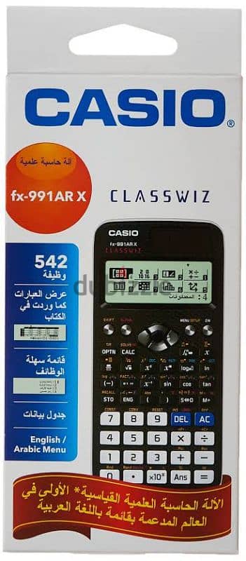 اله حاسبه كاسيو fx- 991AR X تدعم اللغه العربيه بحاله جيده جدا جدا 0