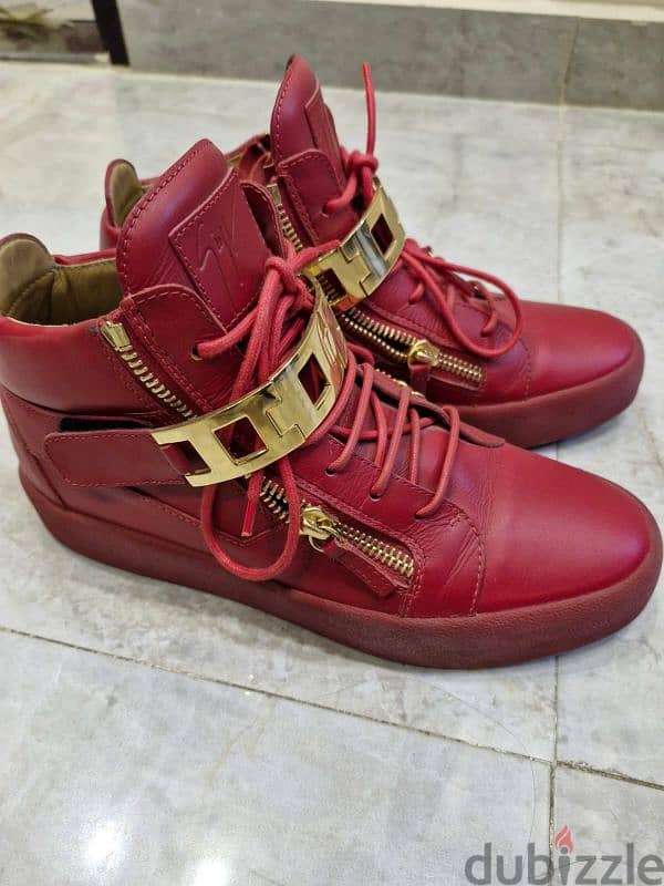 Giuseppe Zanotti Red Sneakers 0