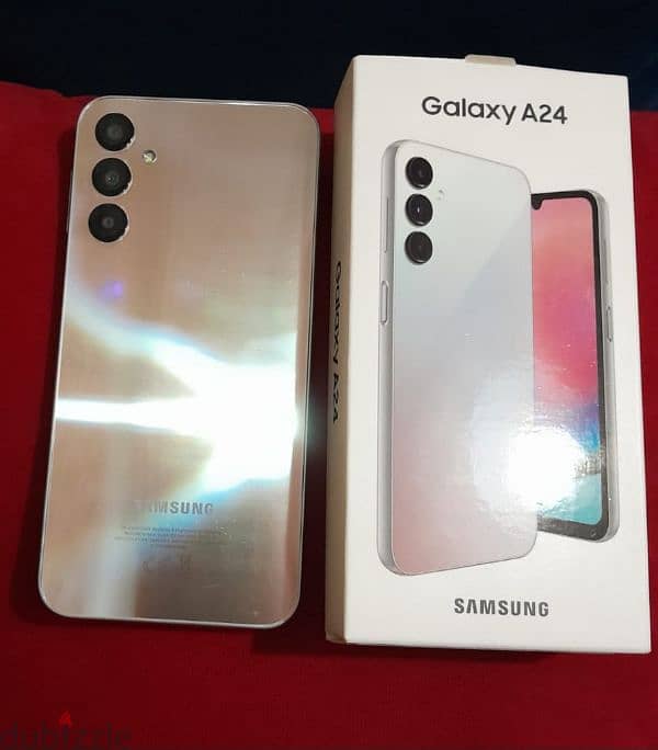 SAMSUNG A24 128 GIGA  ZEROO 9