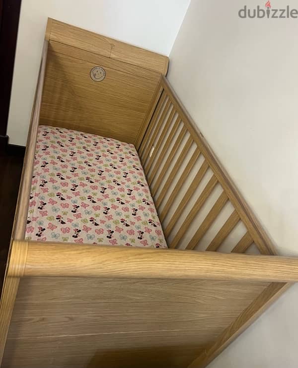 mothercare wooden italian baby crib 4