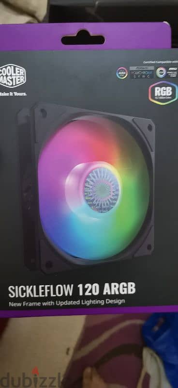 Cooler Master sickleflow 120 Argb fan 0