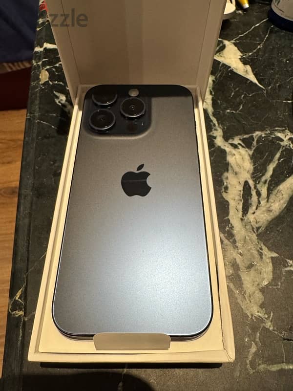 iphone 15 pro  blue titanium 128 5