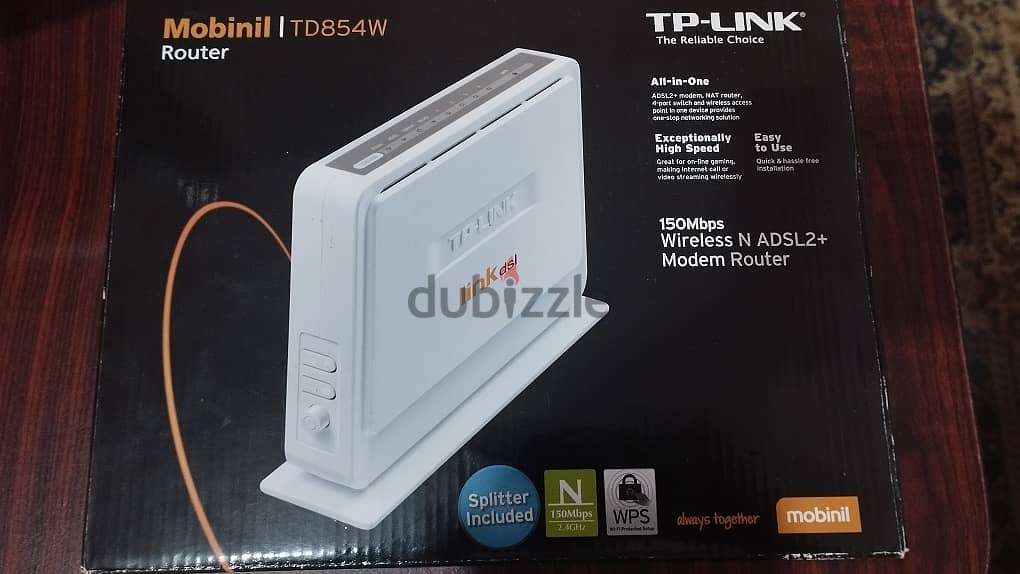 Mobinil dsl router (TP-LINK) روتر شركة اورنج 4