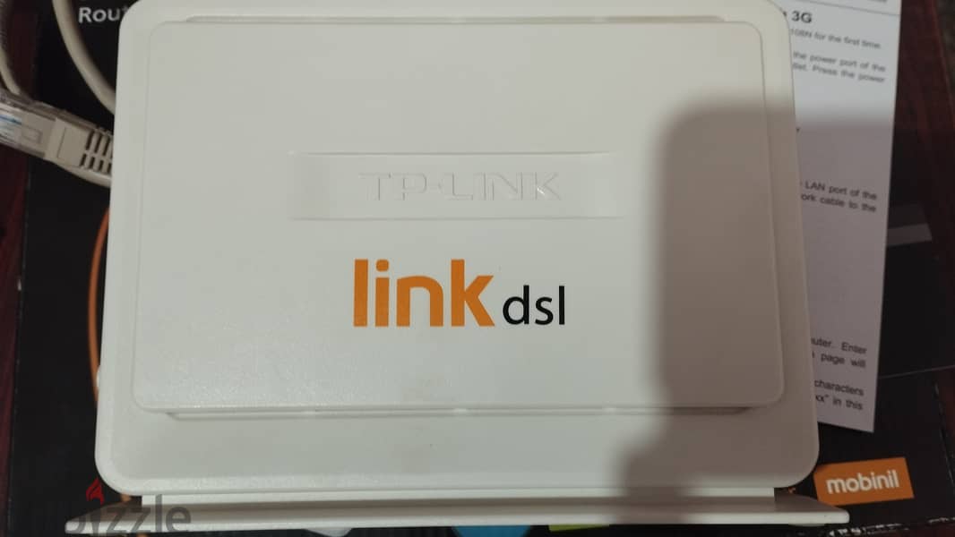 Mobinil dsl router (TP-LINK) روتر شركة اورنج 6