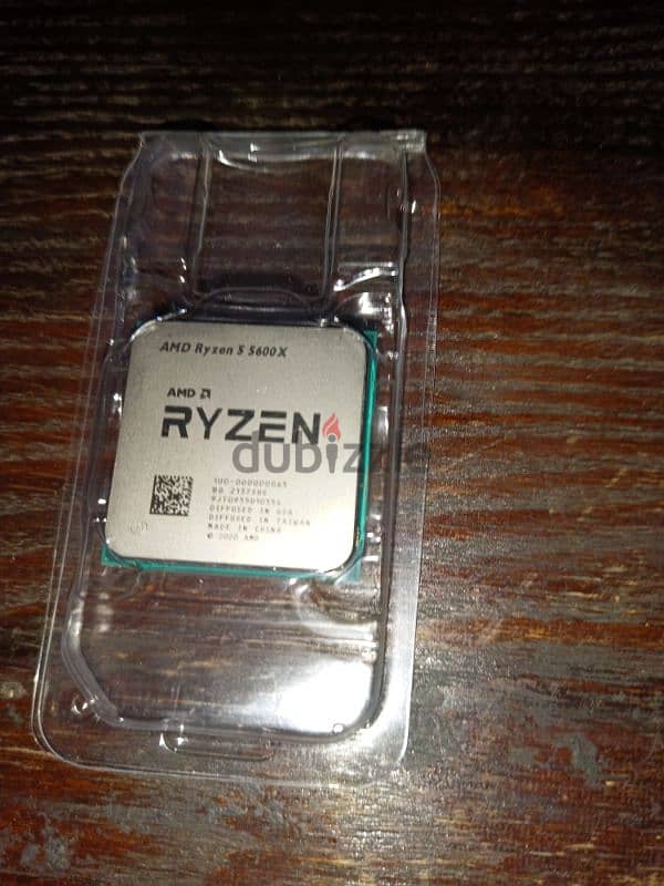 بروسيسور متبرشم زيرو Ryzen 5 5600X، وارد الخارج، ضمان سنة 0