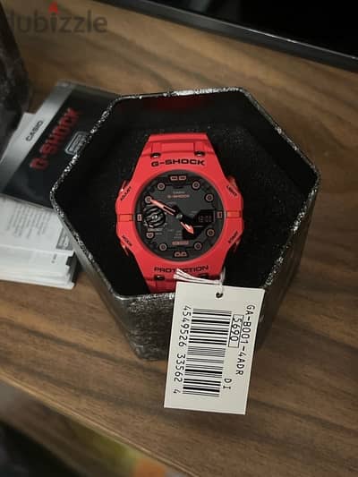 Casio G-shock watch for men with official warranty