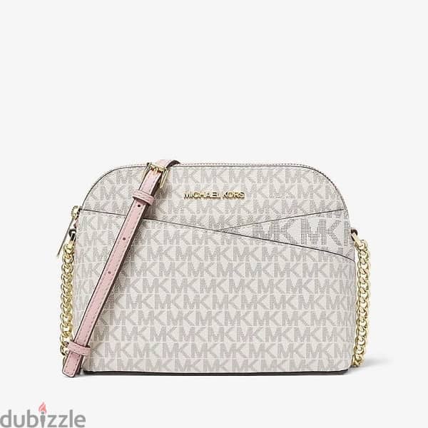 Michael Kors Jet Set Travel Medium Dome Crossbody Bag 1