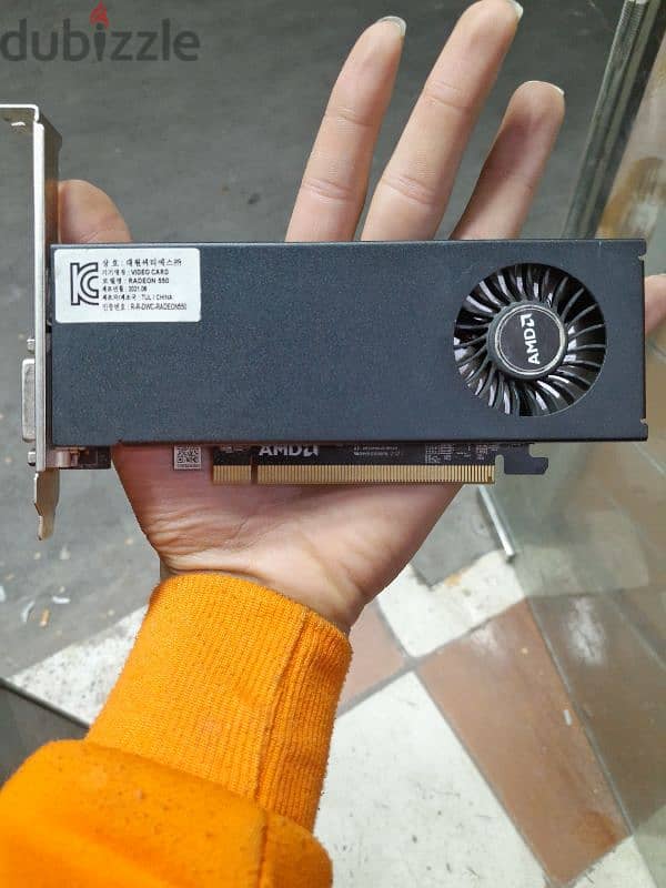 كرت شاشه AMD Radeon Rx 550 3