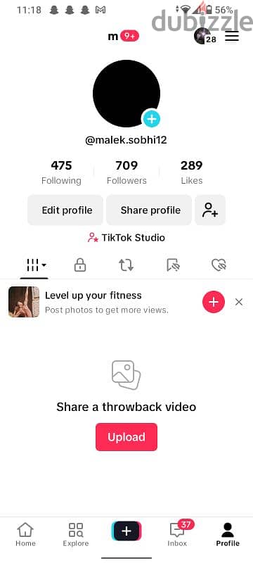 TikTok account 0