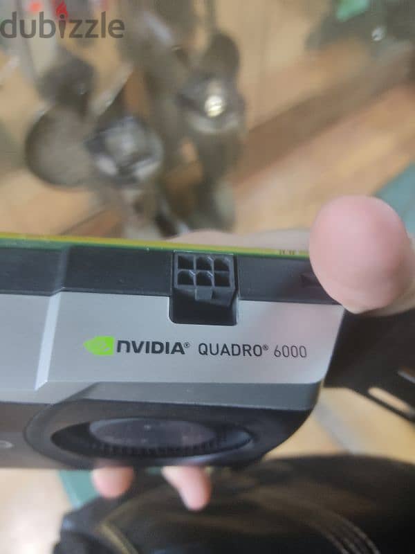 nvidia quadro 6000 6gb ddr5 مستعمل اقل من ست شهور 1