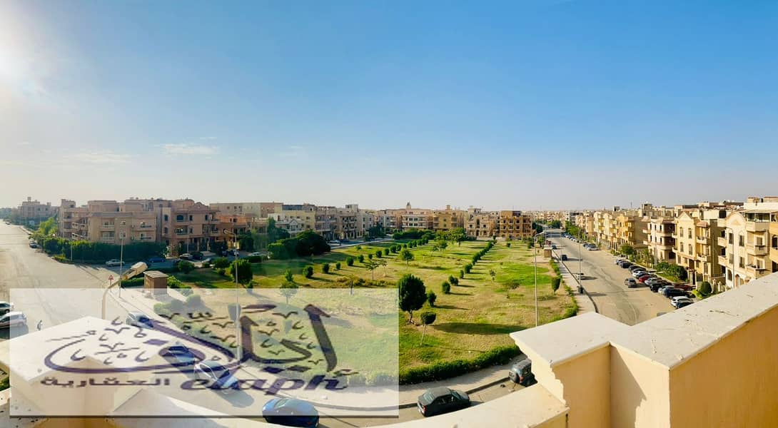 For sale an apartment in Yasmeen View Garden near the nineties and Petrosport Club 0