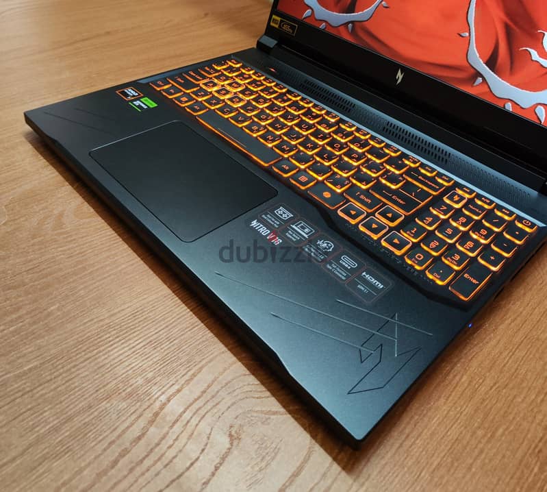 Acer Nitro V Ryzen™ 7 8845HS RTX 4050 6gb Gaming LapTop 11