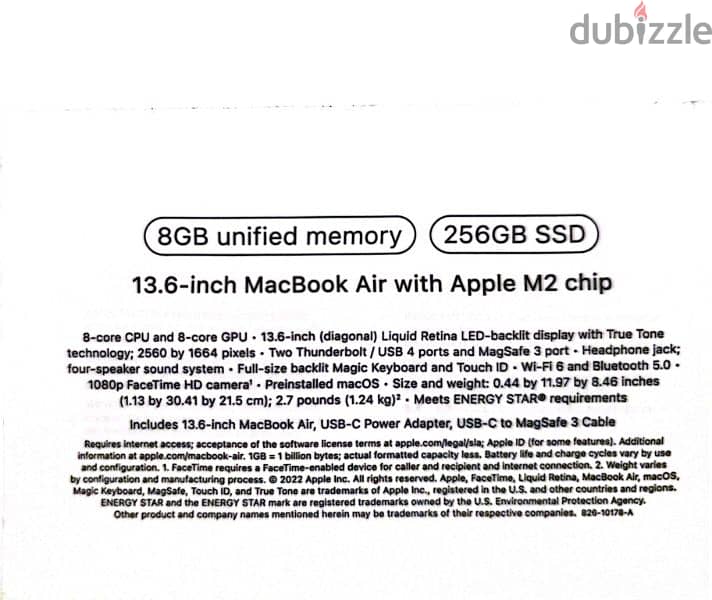 MacBook Air M2 256 4