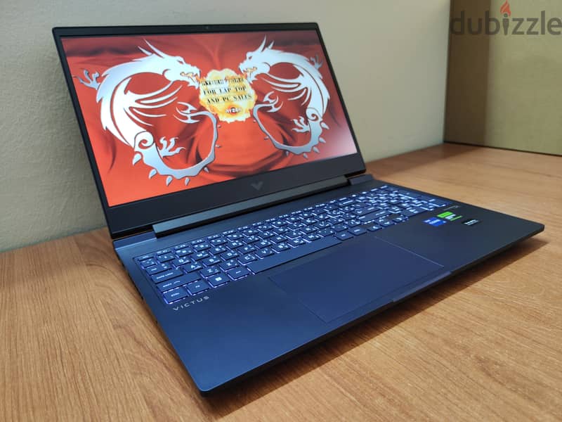 HP Victus RTX 4060 8gb i7 14700Hx gaming laptop 14 جيل 10