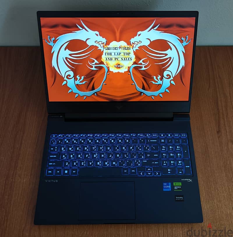 HP Victus RTX 4060 8gb i7 14700Hx gaming laptop 14 جيل 11