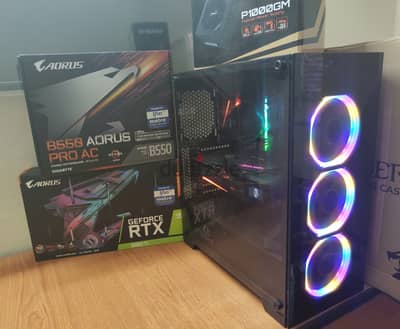 Rtx 3060ti Gaming Pc Ryzen 5 5600x تجميعة جيمنج