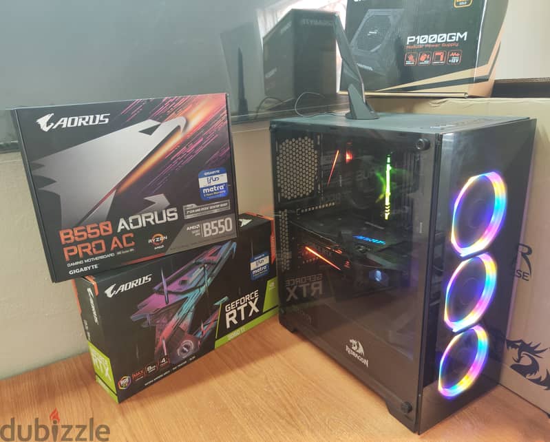 Rtx 3060ti Gaming Pc Ryzen 5 5600x تجميعة جيمنج 4