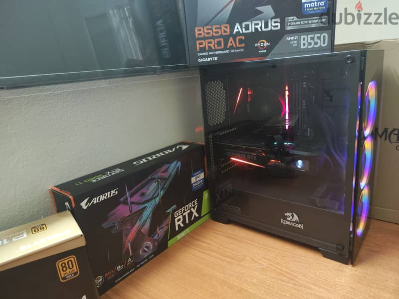 Rtx 3060ti Gaming Pc Ryzen 5 5600x تجميعة جيمنج 6