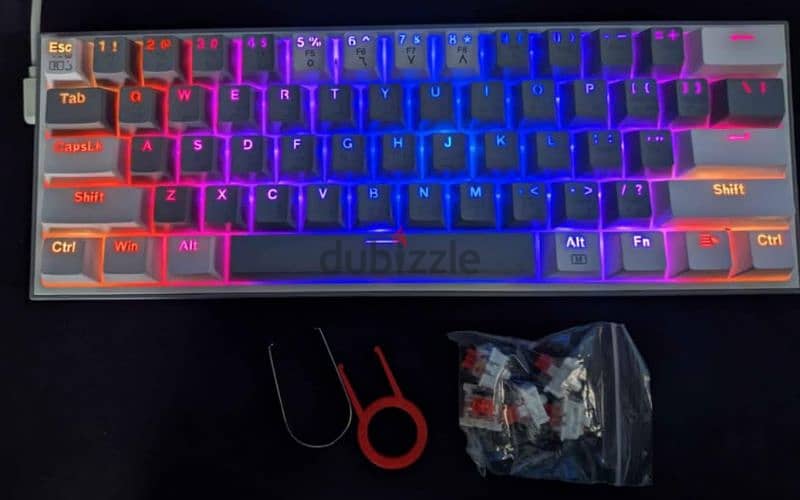 Redragon k617 fizz mechanical keyboard 0