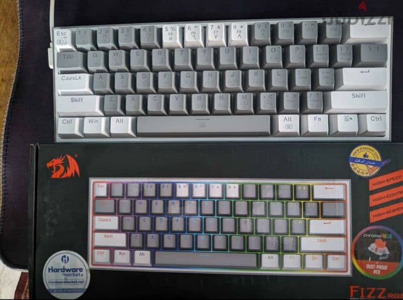 Redragon k617 fizz mechanical keyboard 3