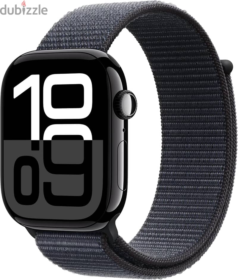 Apple Watch Series 10 [GPS 46mm case] Smartwatch with Jet Black Alumi 0