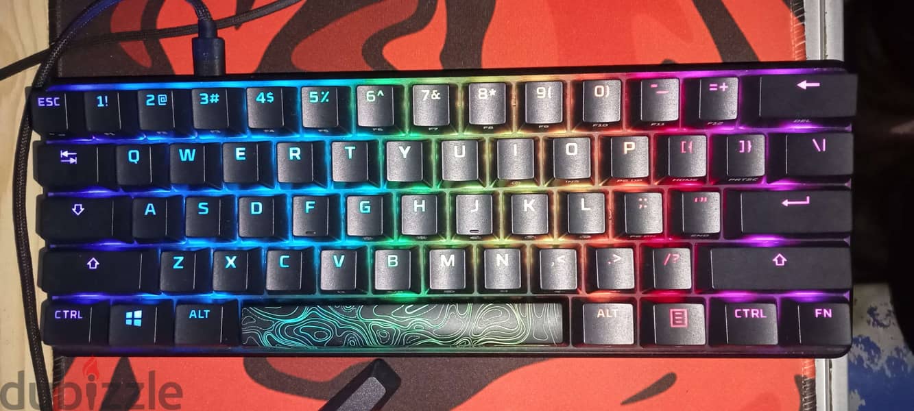 hyper x alloy origins core 60% comes with hyper red linear switches 0