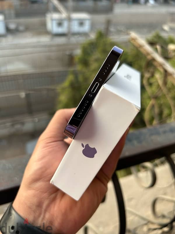 2iphone 14pro max128g battery 89% 2sim||ايفون ١٤بروماكس ١٢٨جيجا شرحتين 17