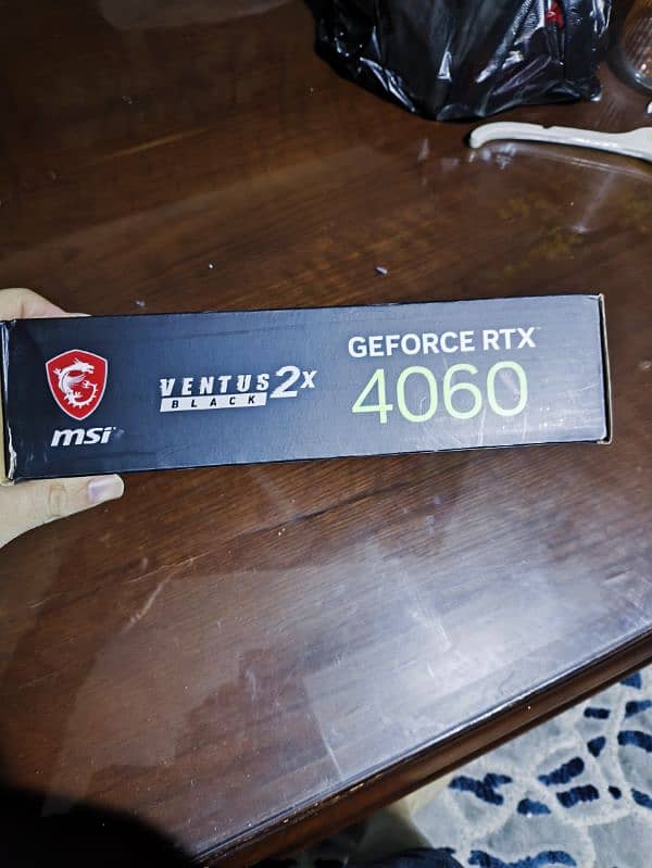 كارت شاشه rtx 4060 8g استعمال ٥ ساعات 1