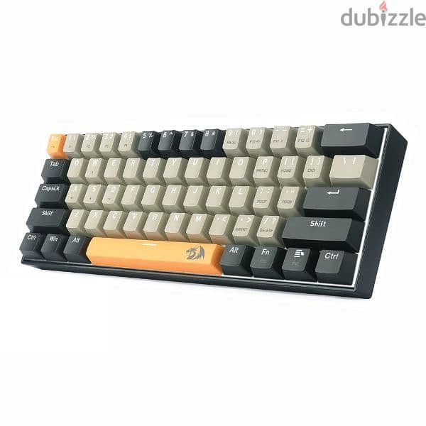 k606 lakshmi 60% brown switches بالصندوق و كل حاجه فيه استعمال ٤ شهور 0