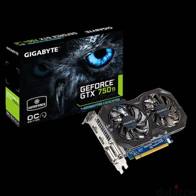 NVIDIA GeForce GTX 750 Ti  GPU 4 GB 128 bit