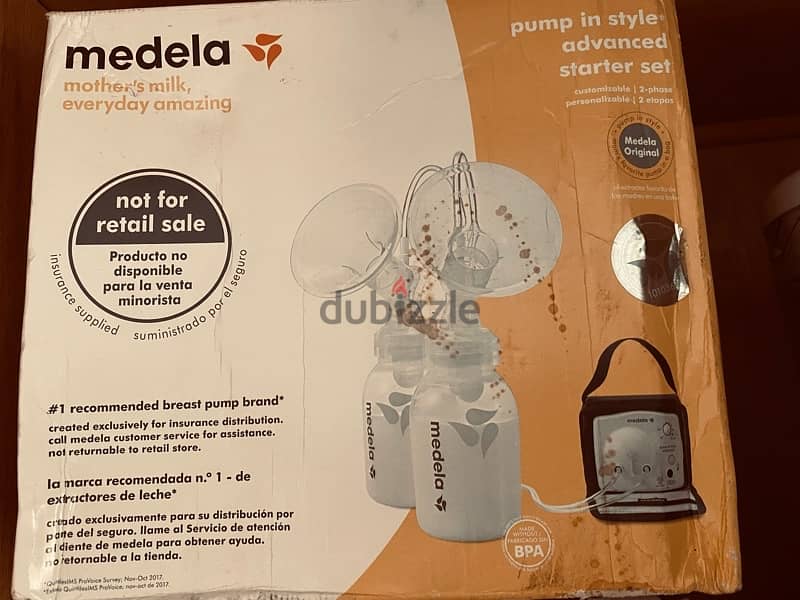 Medela Pump In Style Advanced Starter Set New with box 0